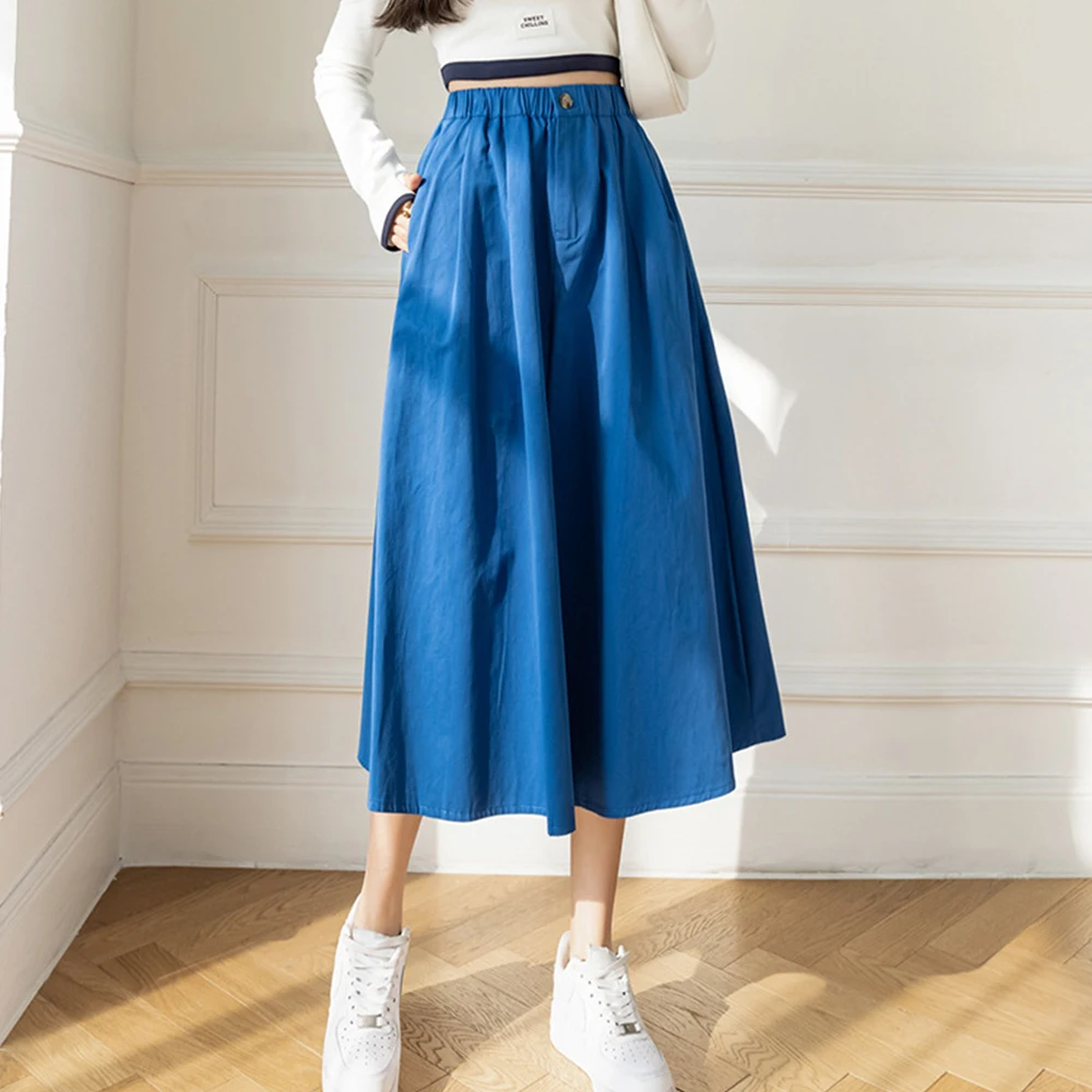 Vintage Women Pleated Skirts High Waist Female Midi Long Skirt Elegant Fashion Ladies A-Line Skirts College Style Woman Skirt
Vintage Women Pleated Skirts High Waist Female Midi Long Skirt Elegant Fashion Ladies A-Line Skirts College Style Woman Skirt