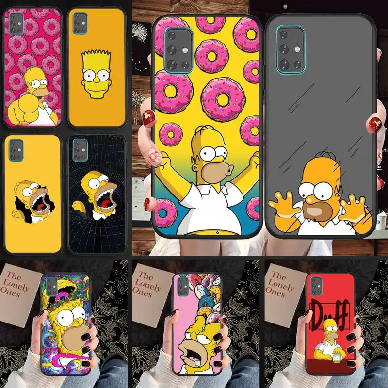 Cartoon Homer S-Simpson Phone Case For Samsung A71 A80 A91 A01 A02 A11 A12 A21 A31 A32 A20E Cover Coque
Cartoon Homer S-Simpson Phone Case For Samsung A71 A80 A91 A01 A02 A11 A12 A21 A31 A32 A20E Cover Coque
