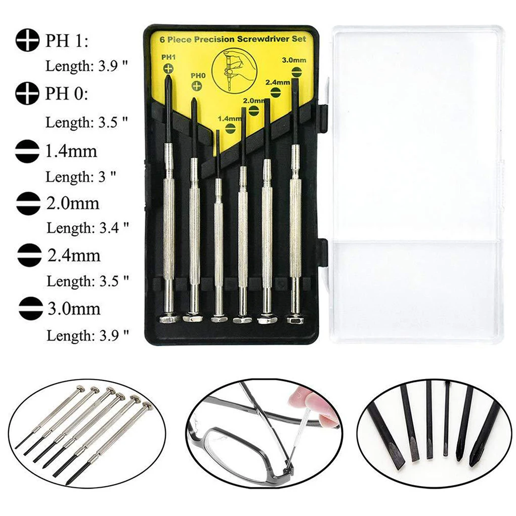 

Eyeglass Repair Tool Kit Screws Nose Pads Screwdriver Tweezer Assortment Set for Eyeglasses Sunglasses Spectacle