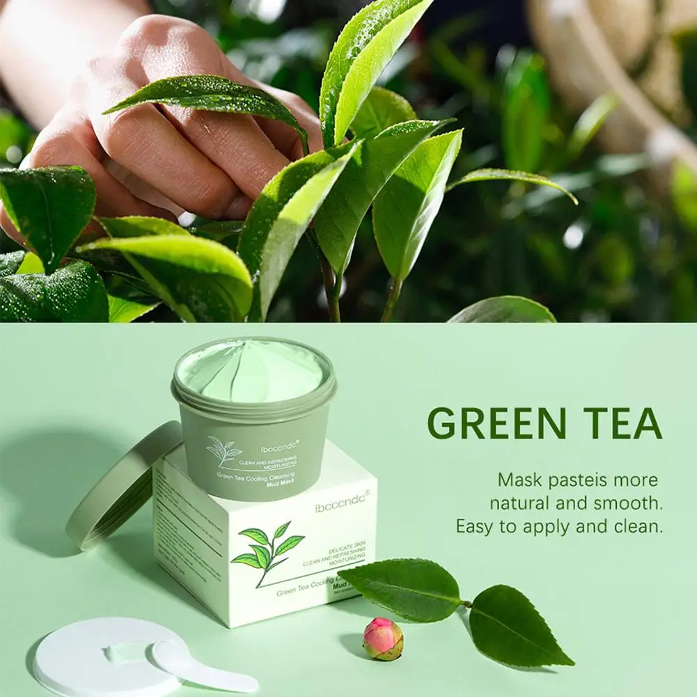 NEW Green Tea Mineral Mud Mask Deep Cleansing Shrink Refreshing Skin Mask Removal Blackhead Facial Care Pore Moisturizing S2X1
NEW Green Tea Mineral Mud Mask Deep Cleansing Shrink Refreshing Skin Mask Removal Blackhead Facial Care Pore Moisturizing S2X1