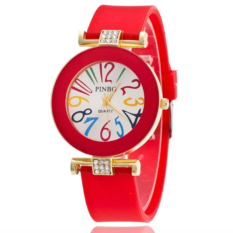 Luxury Sports Ladies Watches Fashion Pink Silicone Strap Watch For Women Diamond Color Digital Dial Quartz Wristwatches Relogio
Luxury Sports Ladies Watches Fashion Pink Silicone Strap Watch For Women Diamond Color Digital Dial Quartz Wristwatches Relogio