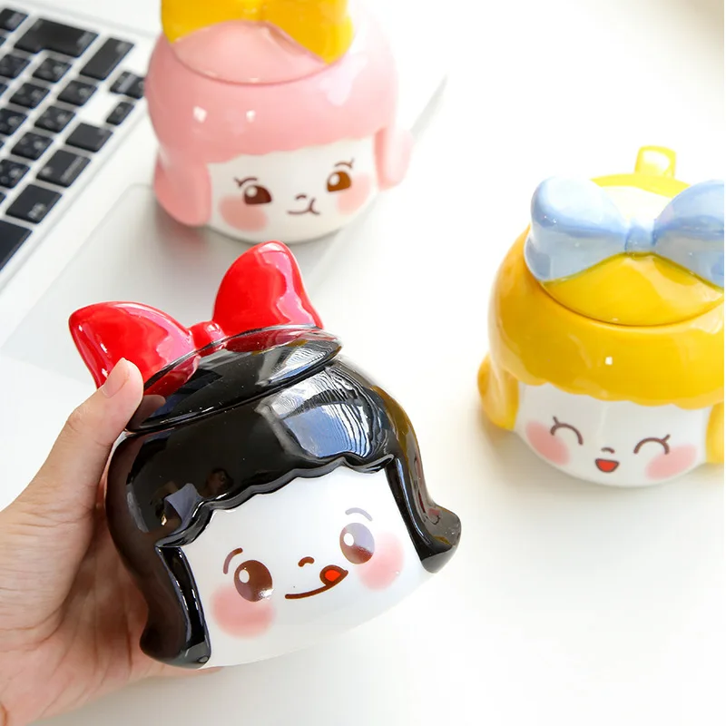 380ML Cartoon Anime Ceramic Mug with Lid Large Capacity Mug Girl Drinking Water Breakfast Mug Coffee Mug Free Shipping
380ML Cartoon Anime Ceramic Mug with Lid Large Capacity Mug Girl Drinking Water Breakfast Mug Coffee Mug Free Shipping