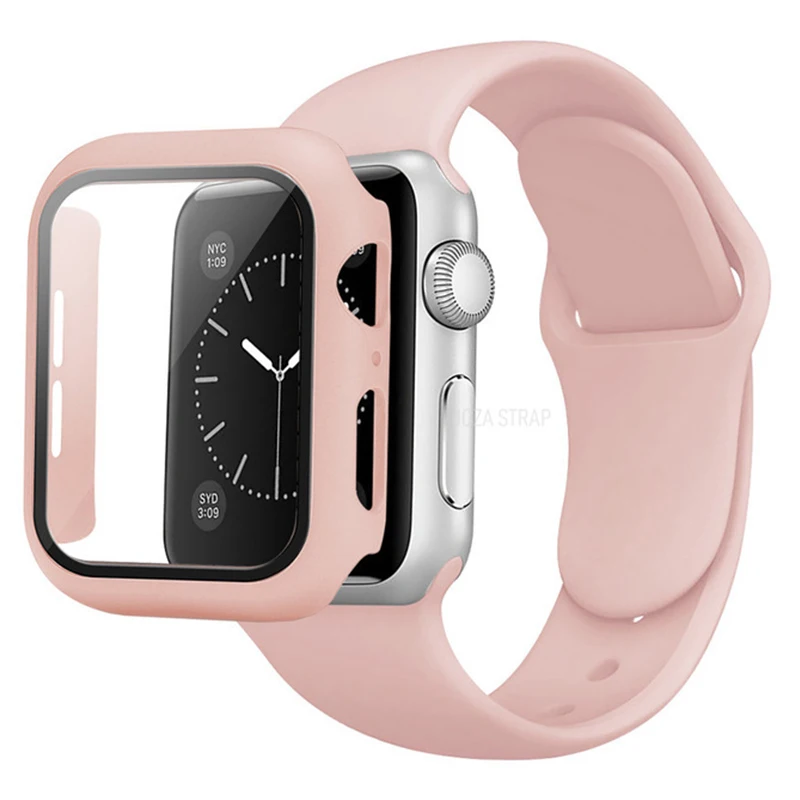 Glass+Strap for Apple Watch Band 38mm 40mm 42mm 44mm Screen Protector+Case+belt Accessories Bracelet IWatch Series 6 5 4 3 Se 40
Glass+Strap for Apple Watch Band 38mm 40mm 42mm 44mm Screen Protector+Case+belt Accessories Bracelet IWatch Series 6 5 4 3 Se 40