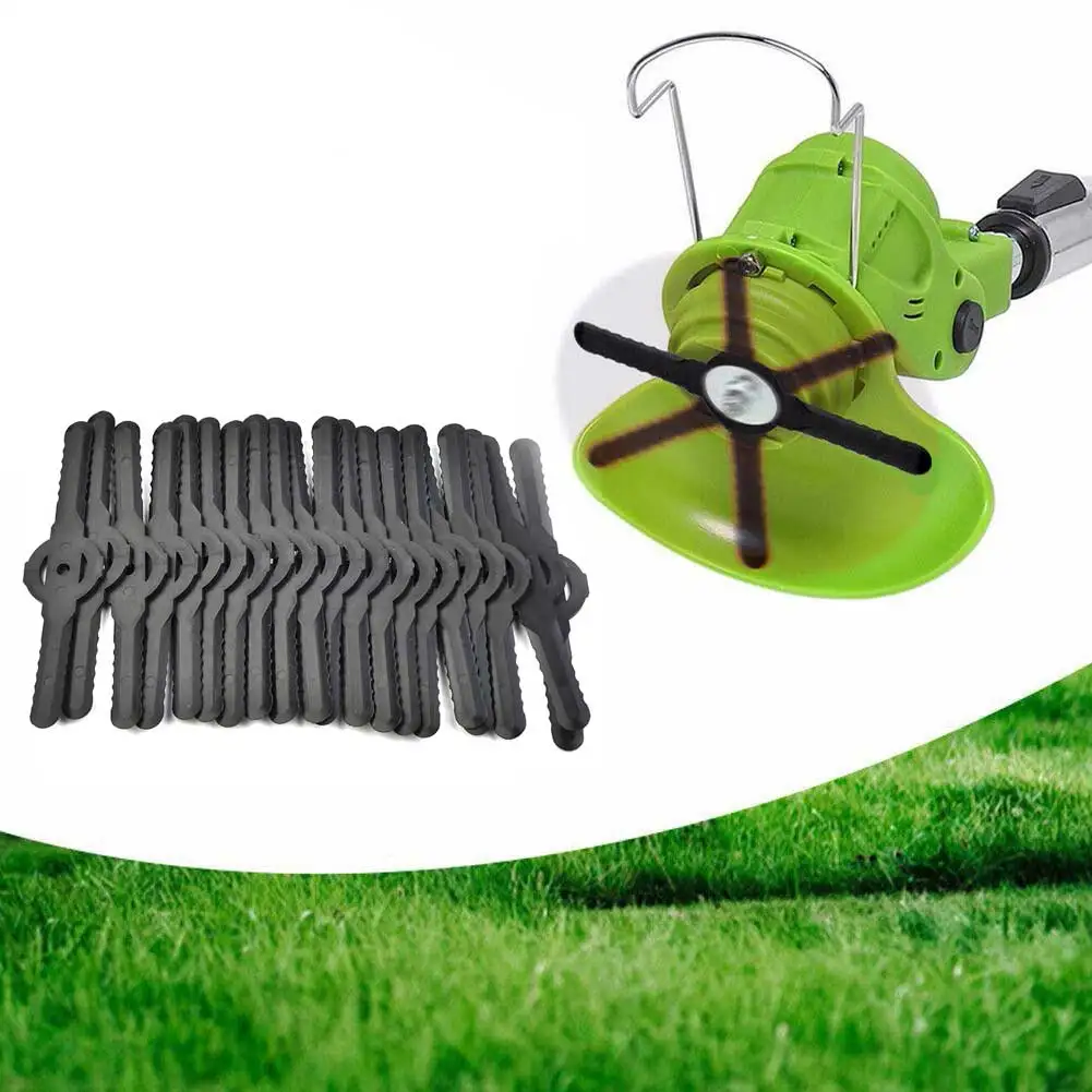 20x Plastic Blades Cutter Replace For Cordless Grass Trimmer Strimmer+Grass Guard For Yard Garden Lawn Mower Grass Cutter Blades
20x Plastic Blades Cutter Replace For Cordless Grass Trimmer Strimmer+Grass Guard For Yard Garden Lawn Mower Grass Cutter Blades