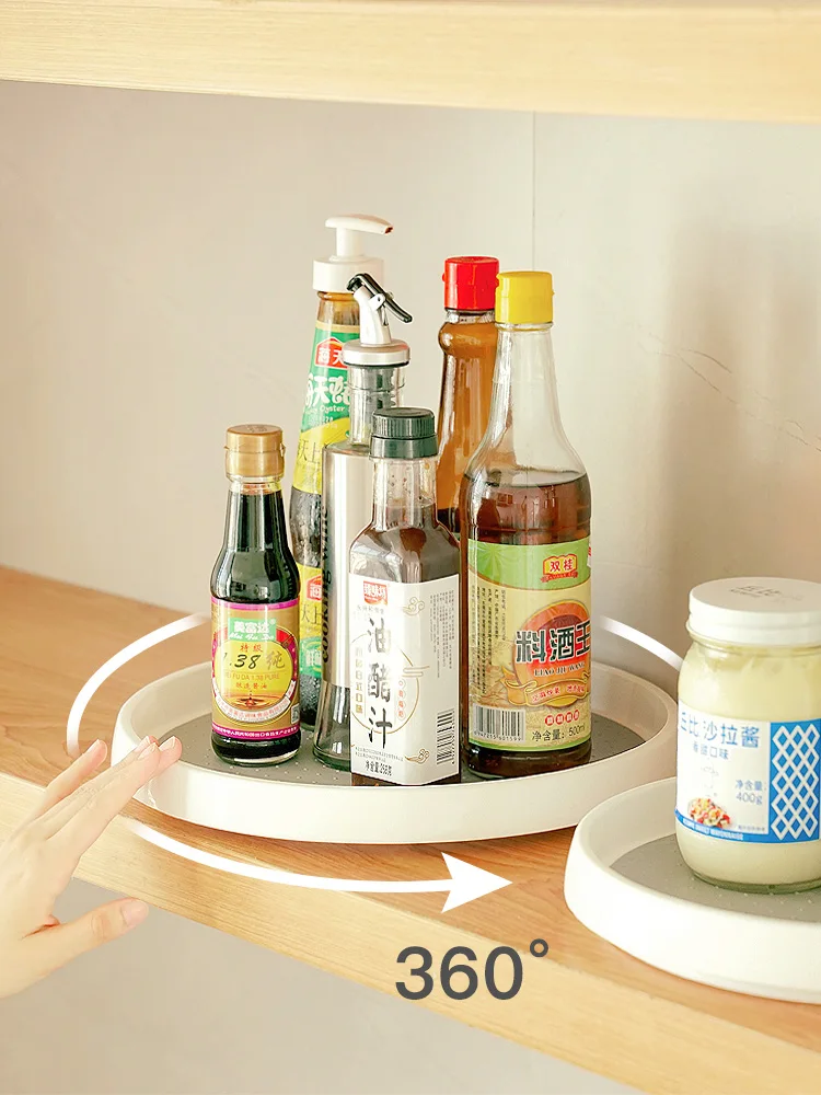 Rotating Seasoning Rack Storage Rack Kitchen Seasoning Bottle & Can Storage Turntable Seasoning Product Rack Rotatable Tray
Rotating Seasoning Rack Storage Rack Kitchen Seasoning Bottle & Can Storage Turntable Seasoning Product Rack Rotatable Tray