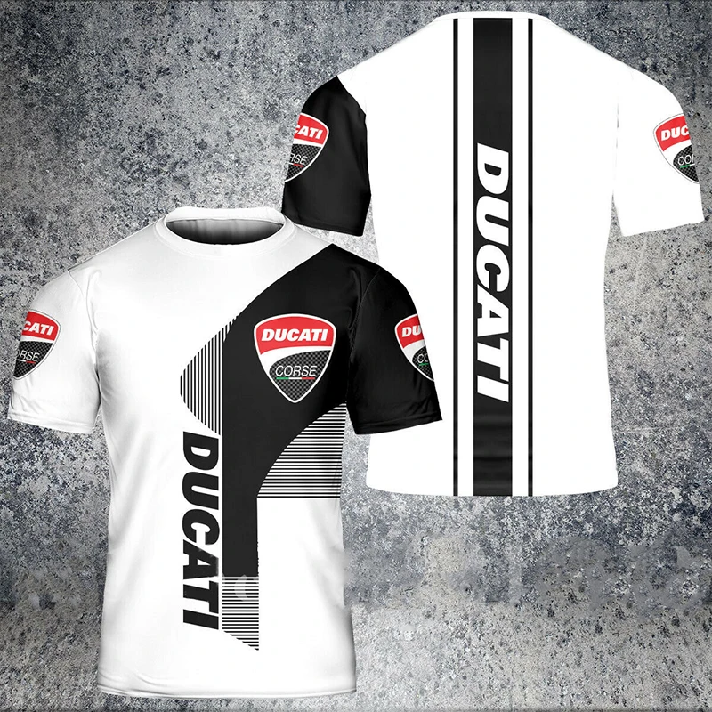 2022 DUCATI T-Shirts Motorcycle Racing Car 3D Print Streetwear Men Women Fashion Oversized O-Neck T Shirt Kids Tees Tops Jersey
2022 DUCATI T-Shirts Motorcycle Racing Car 3D Print Streetwear Men Women Fashion Oversized O-Neck T Shirt Kids Tees Tops Jersey