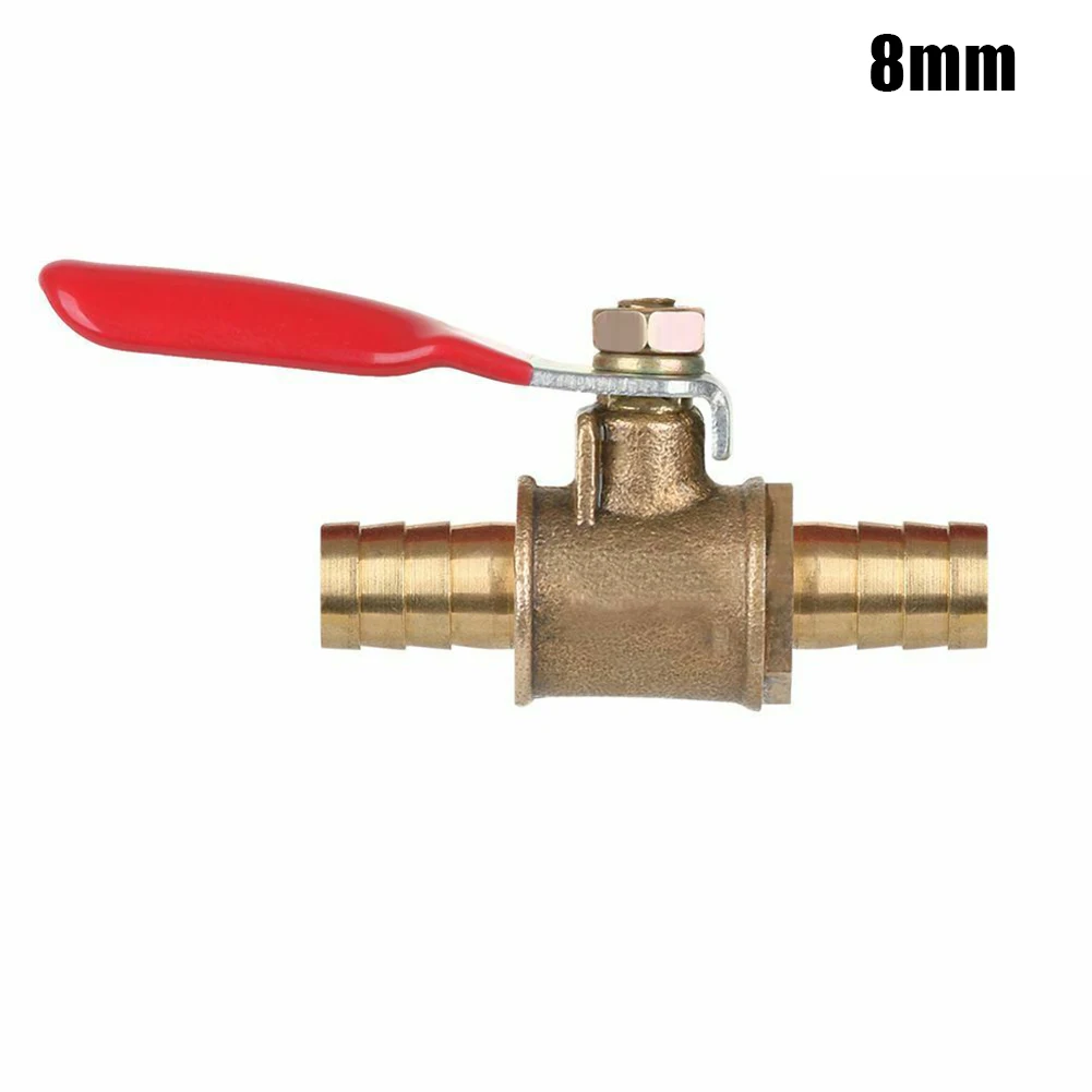 6/8/10/12mm Copper Ball Valve With Switch For Shut-Off Water/Air/Gas/Fuel Line Household Hardware Decoration Accessories
6/8/10/12mm Copper Ball Valve With Switch For Shut-Off Water/Air/Gas/Fuel Line Household Hardware Decoration Accessories