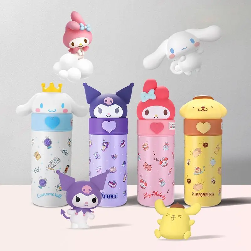 Sanrio Stainless Steel Thermos My Melody Kuromi Cinnamoroll Portable Water Bottle Cartoon Children's Hot Water Cup Vacuum Flask
Sanrio Stainless Steel Thermos My Melody Kuromi Cinnamoroll Portable Water Bottle Cartoon Children's Hot Water Cup Vacuum Flask
