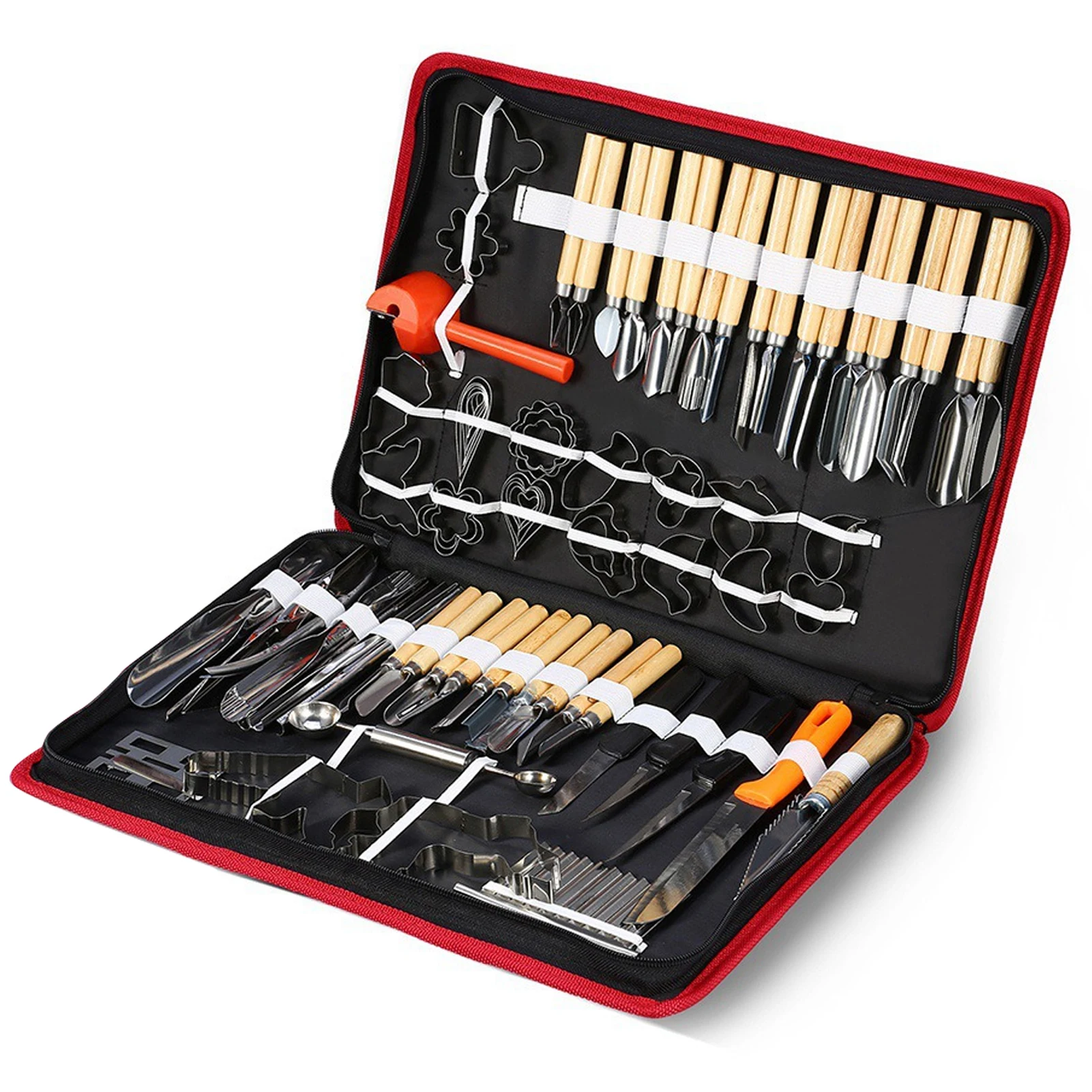 80pcs Kitchen Carving Modeling Tools Fruit Carving Tools Kit For Chef DIY With Carrying Box Food Cutting Tool Set For
80pcs Kitchen Carving Modeling Tools Fruit Carving Tools Kit For Chef DIY With Carrying Box Food Cutting Tool Set For