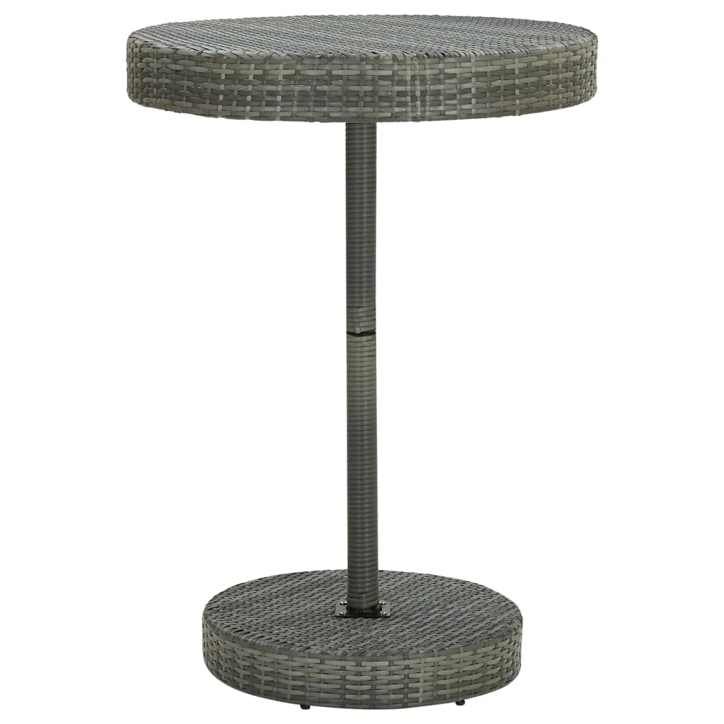 Outdoor Patio Table Garden Deck Outside Porch Furniture Set Balcon Gray 29.7"x41.7" Poly Rattan
Outdoor Patio Table Garden Deck Outside Porch Furniture Set Balcon Gray 29.7"x41.7" Poly Rattan