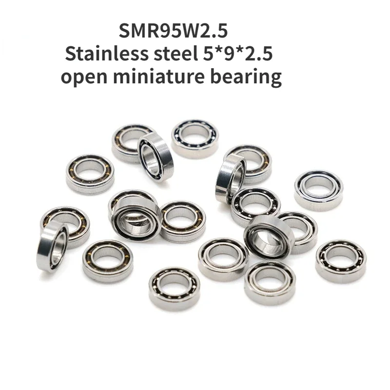 Аксессуары подшипник SMR95W2.5 нержавеющая сталь 5*9*2,5 открытый Миниатюрный подшипник
Аксессуары подшипник SMR95W2.5 нержавеющая сталь 5*9*2,5 открытый Миниатюрный подшипник