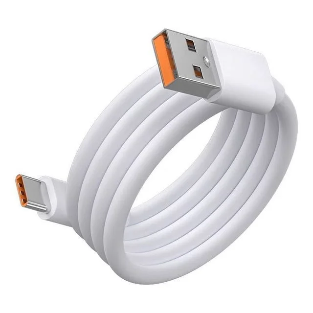 USB Type-C Cable 6A 66W For Fast Charging And Data Transmission, USB-C Charger Cable For Huawei Mate 40/50/Xiaomi 11/10 Pro/Oppo
USB Type-C Cable 6A 66W For Fast Charging And Data Transmission, USB-C Charger Cable For Huawei Mate 40/50/Xiaomi 11/10 Pro/Oppo