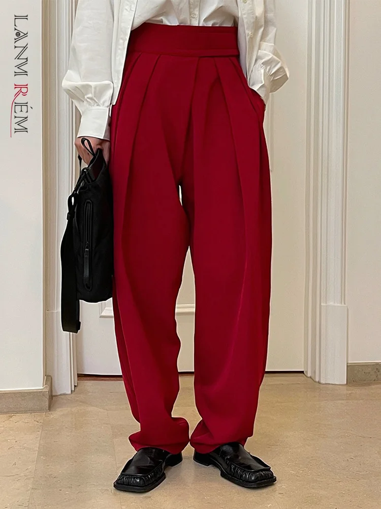 Trousers High Loose Waist Wide Leg Casual Solid Color Pants Women Fashion 2023 Spring New Korean Version
Trousers High Loose Waist Wide Leg Casual Solid Color Pants Women Fashion 2023 Spring New Korean Version