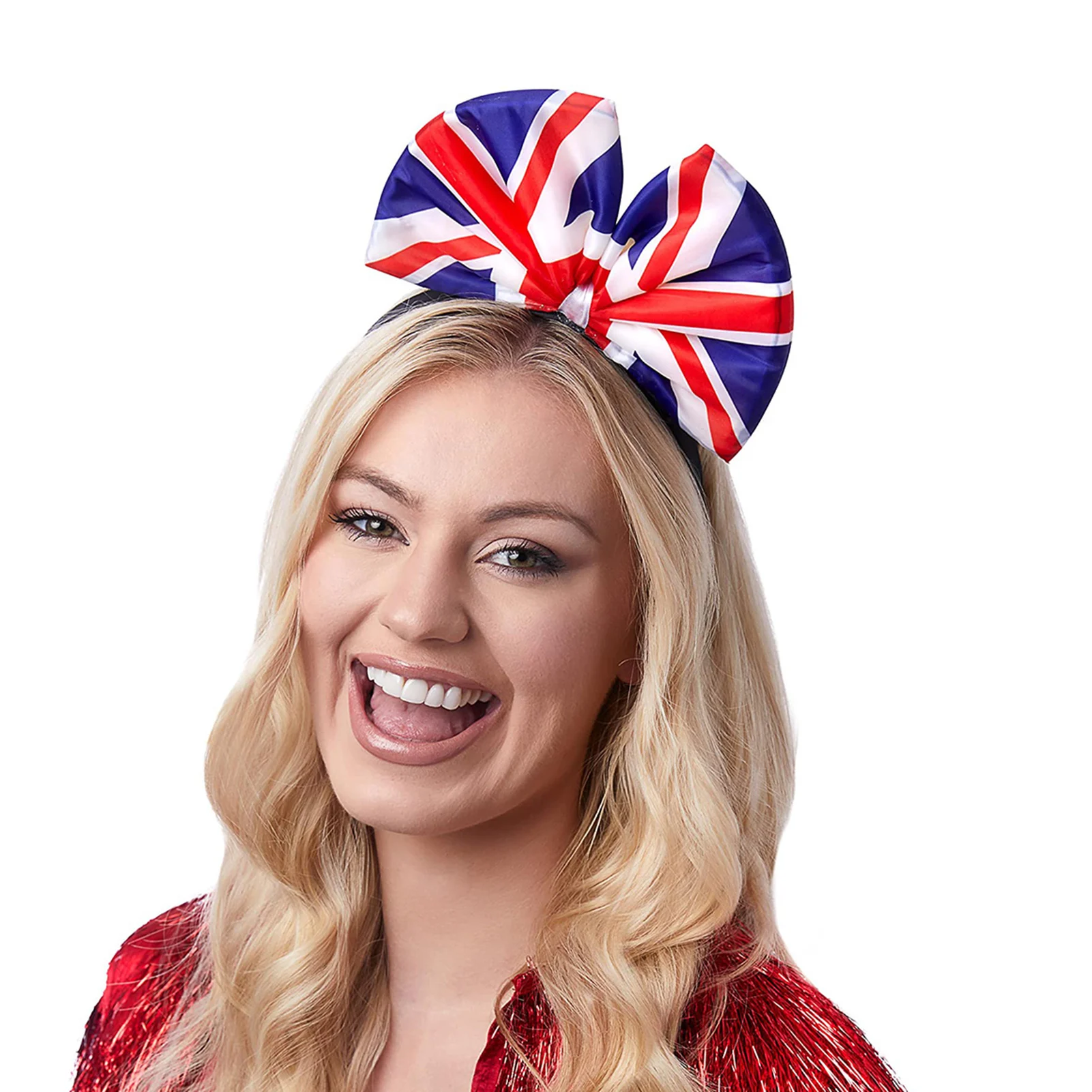 Bow Headband Patriotic Hair Band Patriotic Hair Bands Patriotic Hair Band UK Flag Hair Decoration Union Jack Flag Headwear
Bow Headband Patriotic Hair Band Patriotic Hair Bands Patriotic Hair Band UK Flag Hair Decoration Union Jack Flag Headwear