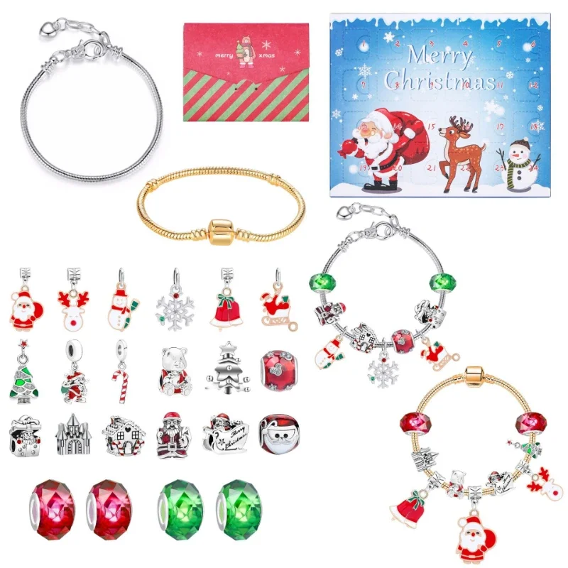 New Countdown Day Santa Claus Children's Bracelet Blind Box DIY Set Arrival Holiday Envelope Gift Box
New Countdown Day Santa Claus Children's Bracelet Blind Box DIY Set Arrival Holiday Envelope Gift Box