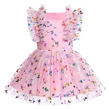 Baby Girls Summer Ballet Dresses Baby Girls One-piece Tights Tulle Jumpsuit Cake Smash Dresses For Birthday Party