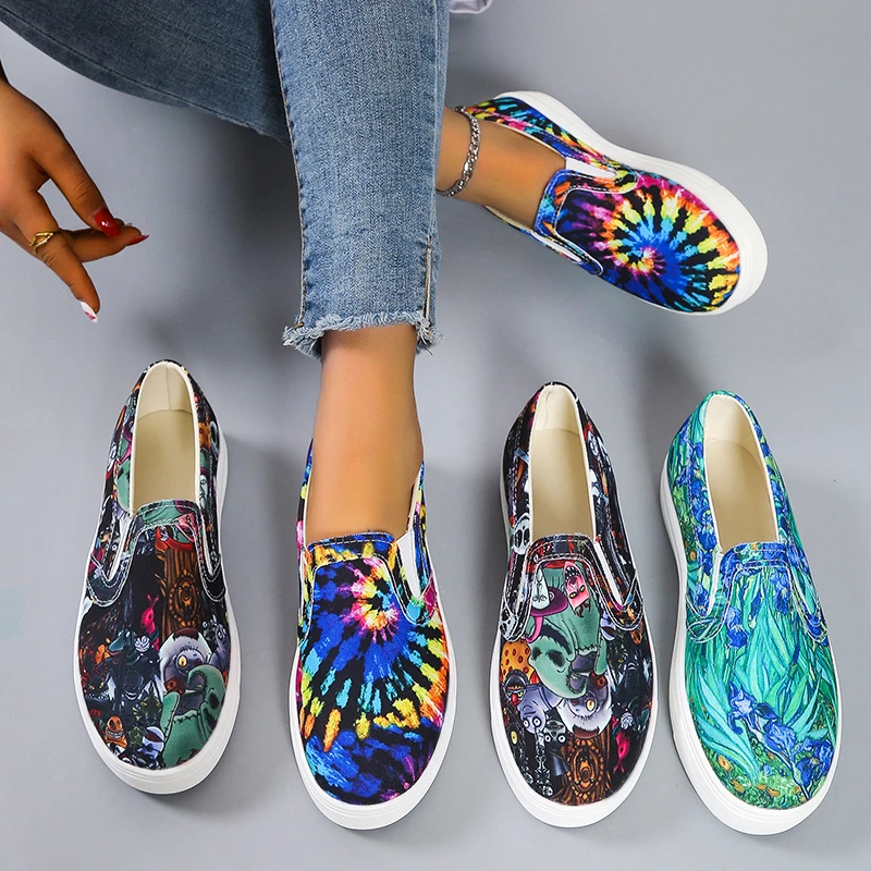 2022 Ladies Fashion All-match Platform Sneakers Comfortable Vulcanized Shoes Women Color Skull Tide Shoes Ladies Casual Shoes
2022 Ladies Fashion All-match Platform Sneakers Comfortable Vulcanized Shoes Women Color Skull Tide Shoes Ladies Casual Shoes