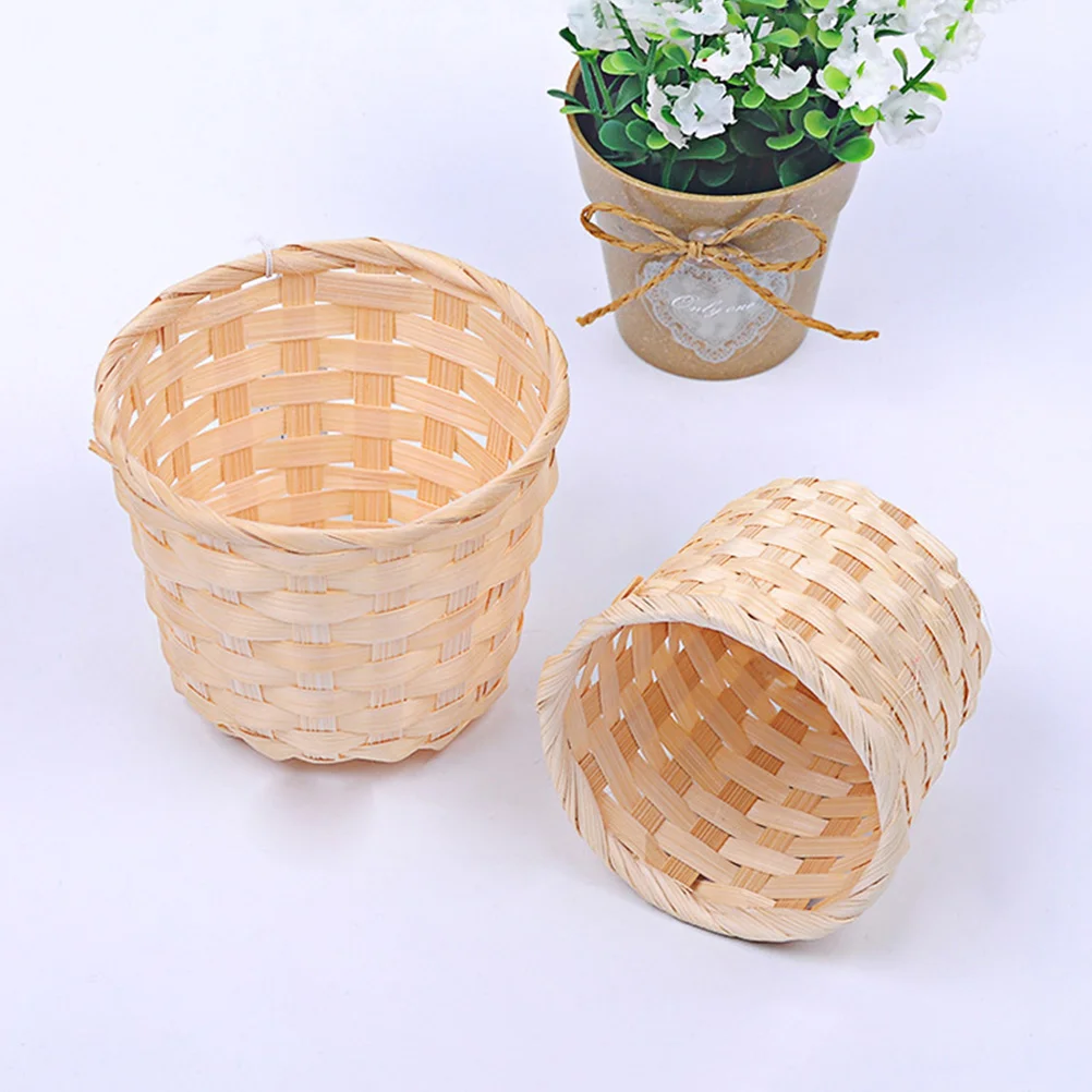 Basket Woven Baskets Flower Storagemini Pot Decorative Wood Round Planter Box Fruit Gift Wedding Seagrass Organizer Wooden
Basket Woven Baskets Flower Storagemini Pot Decorative Wood Round Planter Box Fruit Gift Wedding Seagrass Organizer Wooden