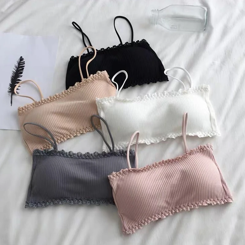 New Women's Bra Sport Bra Lace Tops Female Tube Top Bra Women's Suspender Underwear Beautiful Tank Top Seamless Comfort Bra
New Women's Bra Sport Bra Lace Tops Female Tube Top Bra Women's Suspender Underwear Beautiful Tank Top Seamless Comfort Bra