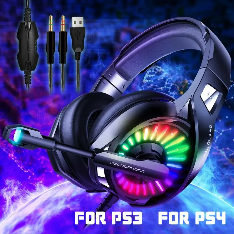 Headphone Noise Isolating Over Ear Earphone Led Bass Surround Gaming Headset Pc Sports Earphones Volume Control
Headphone Noise Isolating Over Ear Earphone Led Bass Surround Gaming Headset Pc Sports Earphones Volume Control