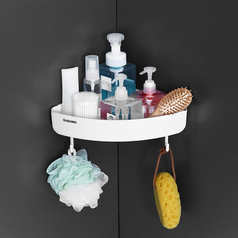 Corner Bathroom Organizer Shelf Shampoo Cosmetic Storage Rack Wall Mounted Kitchen Household Items Bathroom Accessories
Corner Bathroom Organizer Shelf Shampoo Cosmetic Storage Rack Wall Mounted Kitchen Household Items Bathroom Accessories