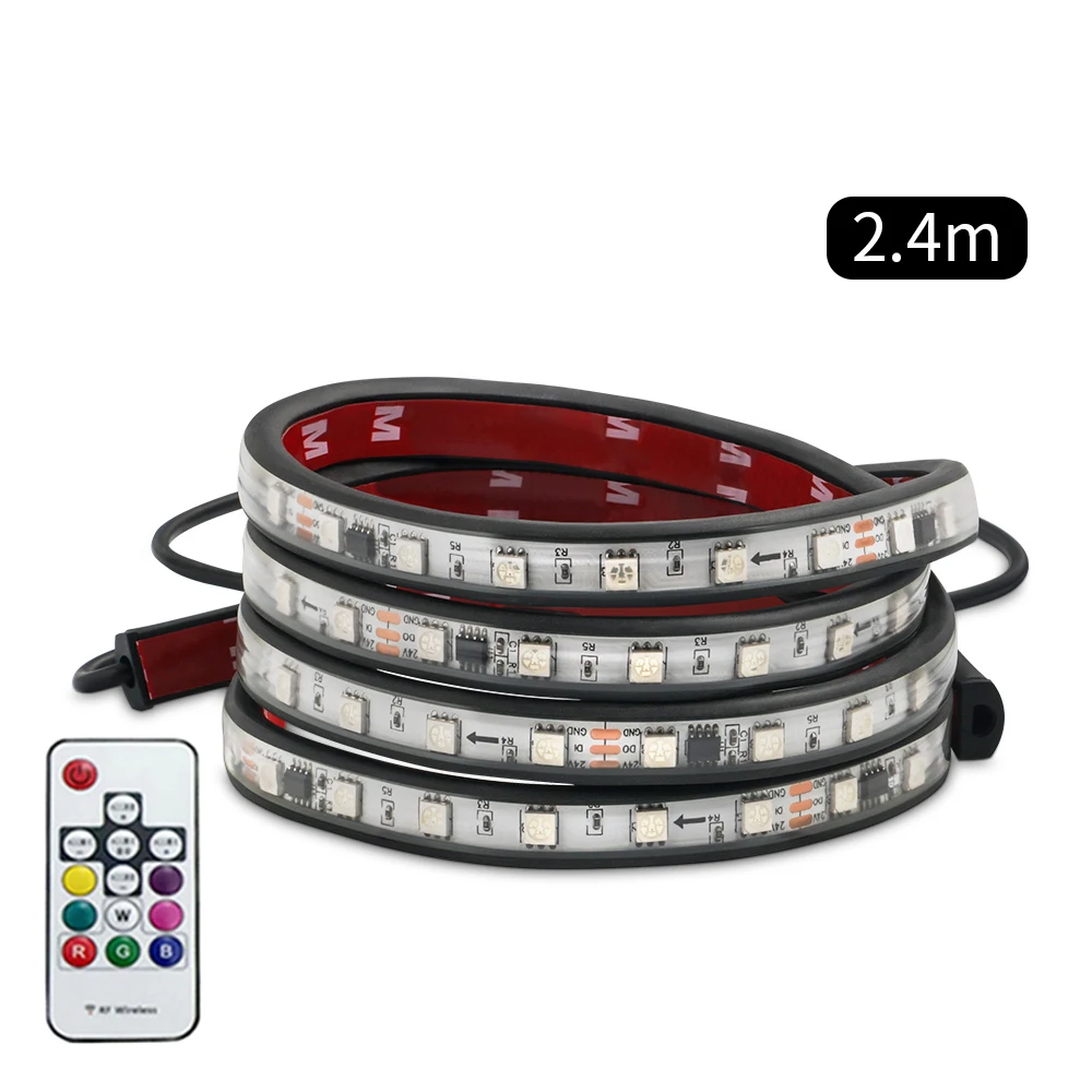 Светодиодный окружающий свет для грузовика, дневные ходовые огни, полоса, предупреждение о ночном вождении, RGB симфония, внешние аксессуары, светодиодная панель 24 В
Светодиодный окружающий свет для грузовика, дневные ходовые огни, полоса, предупреждение о ночном вождении, RGB симфония, внешние аксессуары, светодиодная панель 24 В