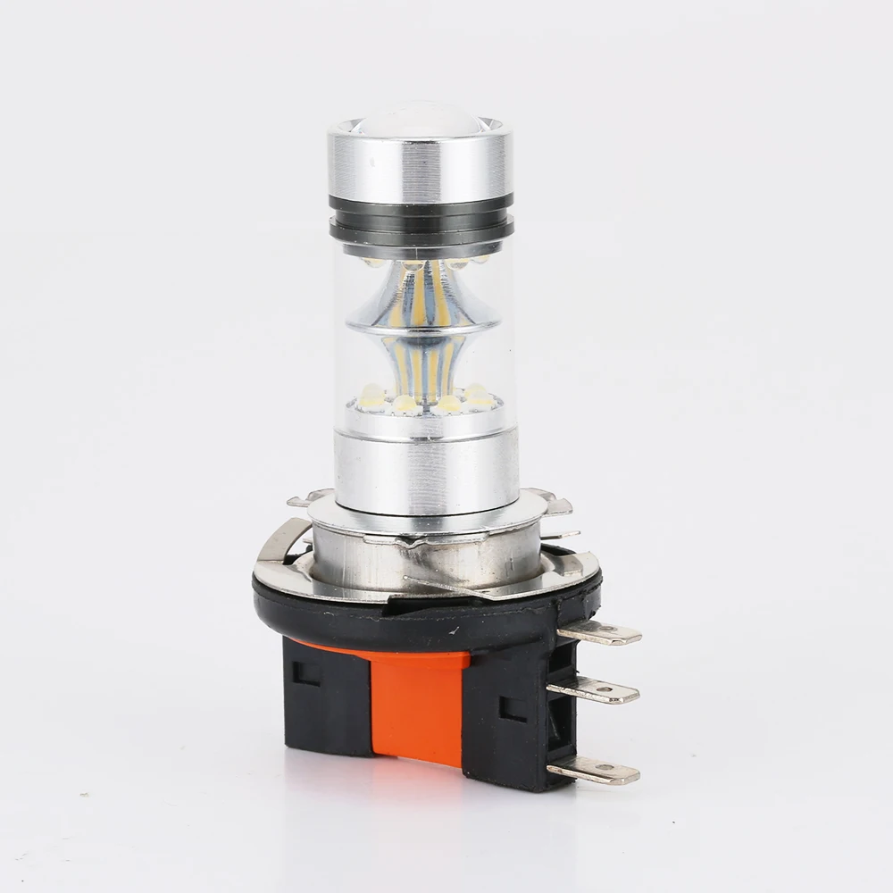 H15 100W LED Light Bulb 12V 2828 20SMD White Super Bright Fog Light Headlight Daytime Running Light
H15 100W LED Light Bulb 12V 2828 20SMD White Super Bright Fog Light Headlight Daytime Running Light