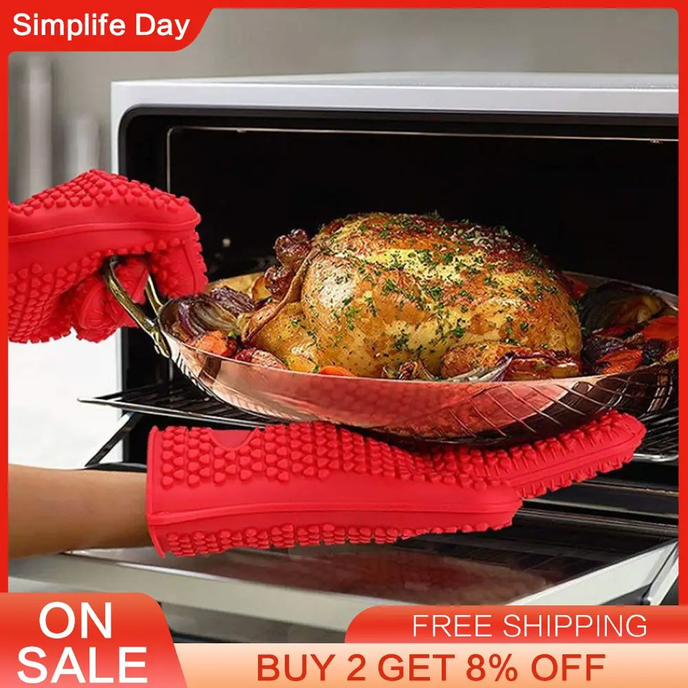 Heart Baking Security Microwave Oven Home Furnishing Silicone Simple Portable Solid Color Kitchen Gloves Beautiful Comfortable
Heart Baking Security Microwave Oven Home Furnishing Silicone Simple Portable Solid Color Kitchen Gloves Beautiful Comfortable