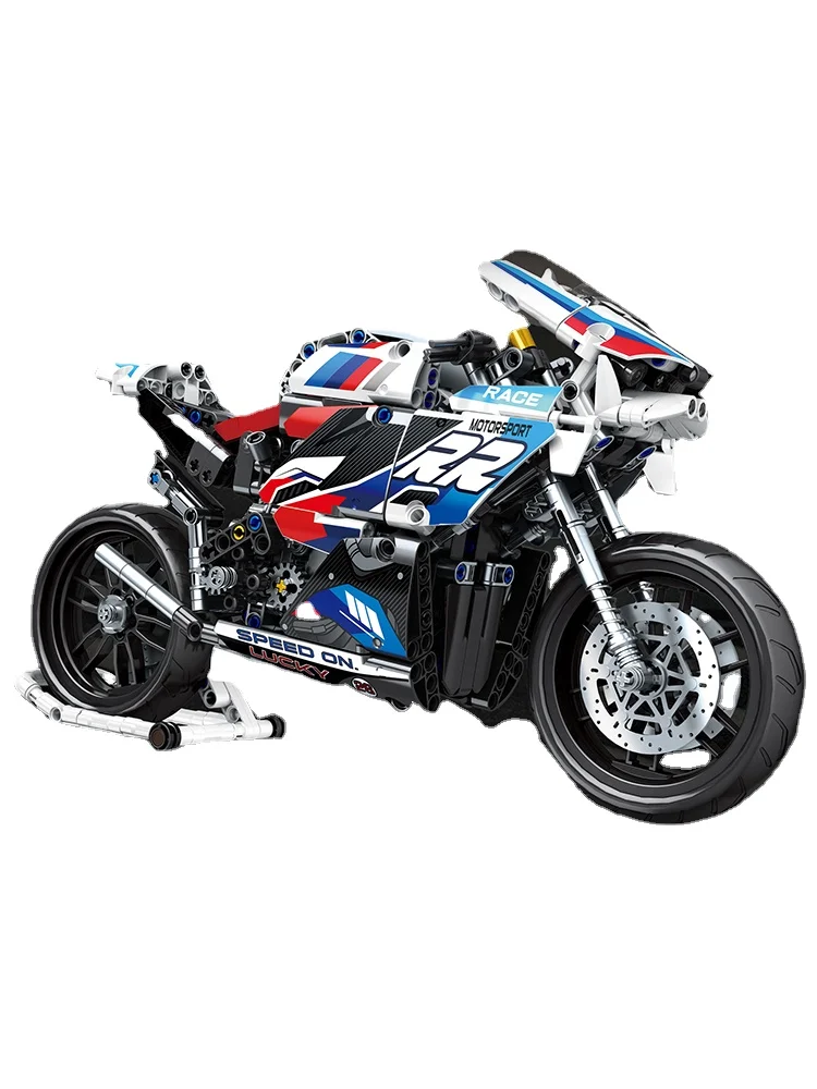 Children's Gift Toys Motorcycle Assembled Building Block Toys Puzzle Boy High Difficulty Huge Model
Children's Gift Toys Motorcycle Assembled Building Block Toys Puzzle Boy High Difficulty Huge Model