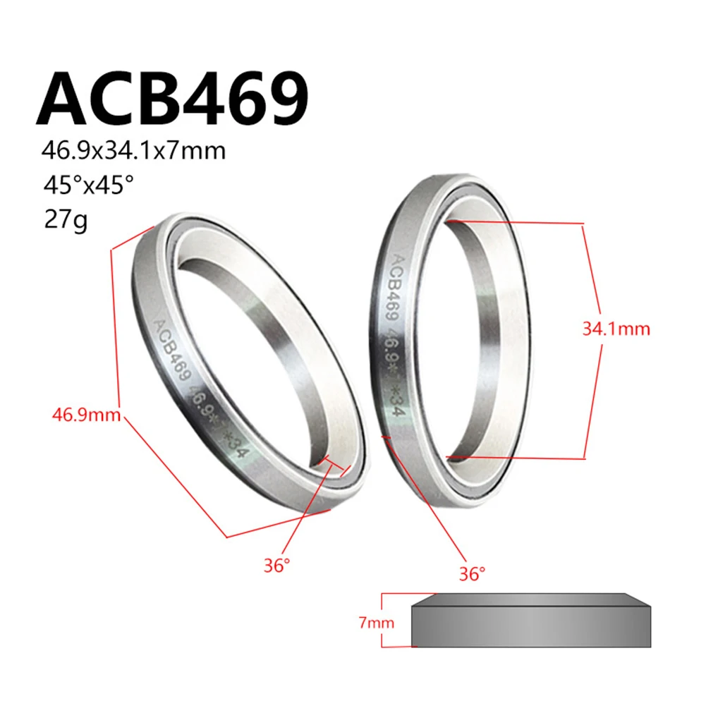 Bike Headset Bearings 1.5 1 1/8inch 45/36 Angle Bicycle Part 38/39/41/44/49/52mm Steel Bearing Bikes Accessories Cycling Parts
Bike Headset Bearings 1.5 1 1/8inch 45/36 Angle Bicycle Part 38/39/41/44/49/52mm Steel Bearing Bikes Accessories Cycling Parts