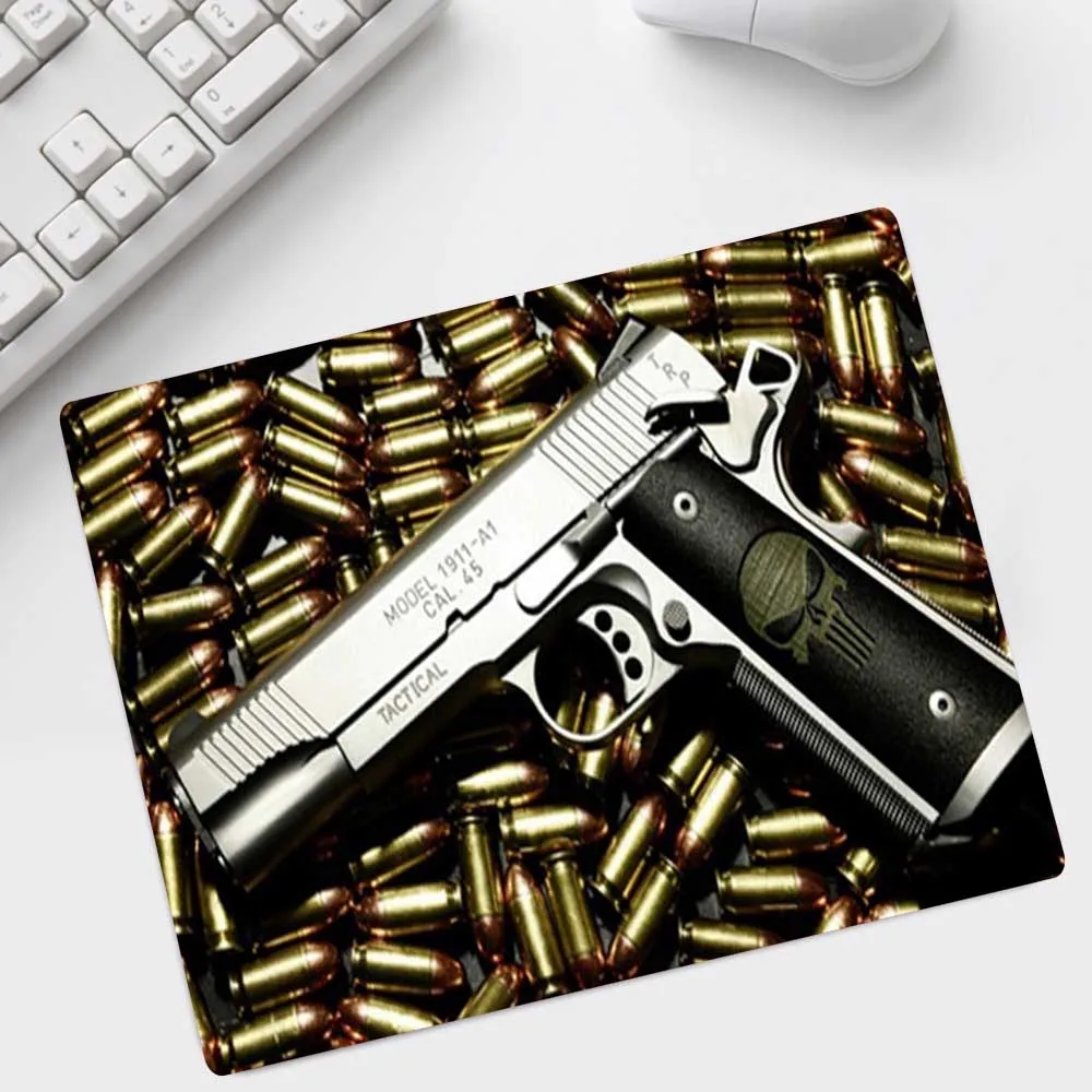 Game Lovers Gun Pattern Game Small Mouse Pad Large Game Desk Mat Notebook Computer Office Gaming Accessories Game Mouse Pad Desk
Game Lovers Gun Pattern Game Small Mouse Pad Large Game Desk Mat Notebook Computer Office Gaming Accessories Game Mouse Pad Desk
