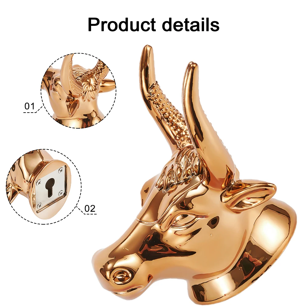 Guitar Wall Hanger Professionals Stand Wall Mounted Art Bracket Bull Head For Ukulele Holder Instrument Display
Guitar Wall Hanger Professionals Stand Wall Mounted Art Bracket Bull Head For Ukulele Holder Instrument Display