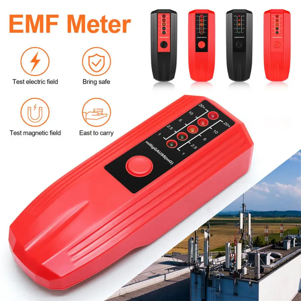 1~5PCS EMF Meter Electric Magnetic Field Radiation Tester LCD Electric Magnetic Field EMF Meter Dosimeter Detector For Computer
1~5PCS EMF Meter Electric Magnetic Field Radiation Tester LCD Electric Magnetic Field EMF Meter Dosimeter Detector For Computer