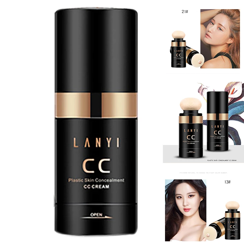 LANYI макияж CC маскирующий карандаш осветляющая кожа увлажняющая Водонепроницаемая Подушка макияж Cc крем основа 
LANYI макияж CC маскирующий карандаш осветляющая кожа увлажняющая Водонепроницаемая Подушка макияж Cc крем основа