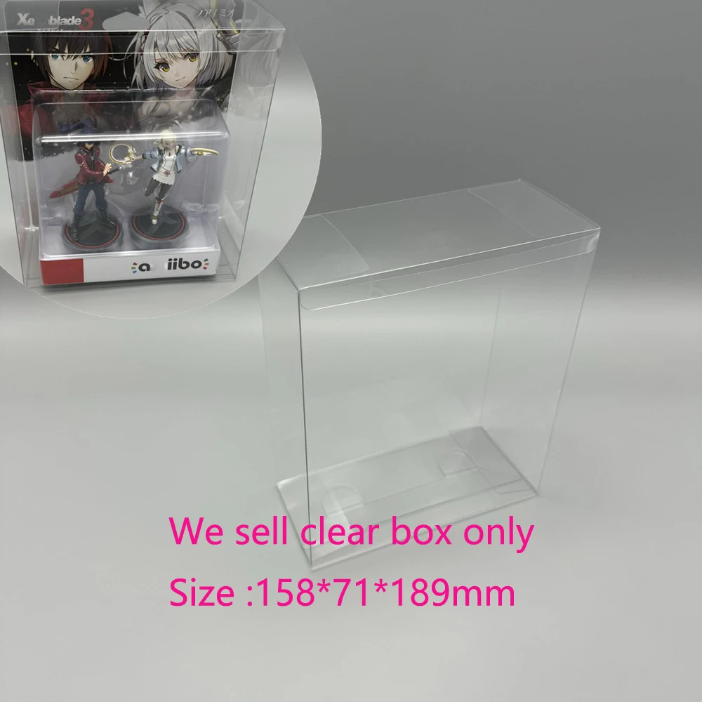 Прозрачный чехол из ПЭТ для amiibo Xenpblade 3 ограниченная версия коллекционная коробка