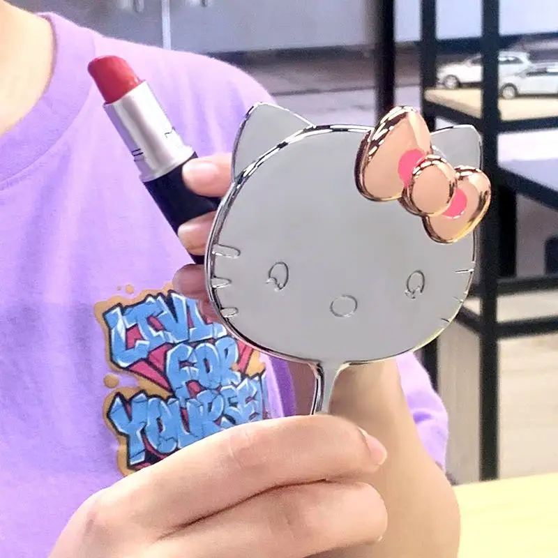 Kawaii Sanrioed Hand Held Makeup Mirror Cartoon Cute Girl Heart Portable Fashion Fine Beauty Makeup Mirror Gift for Girls
Kawaii Sanrioed Hand Held Makeup Mirror Cartoon Cute Girl Heart Portable Fashion Fine Beauty Makeup Mirror Gift for Girls