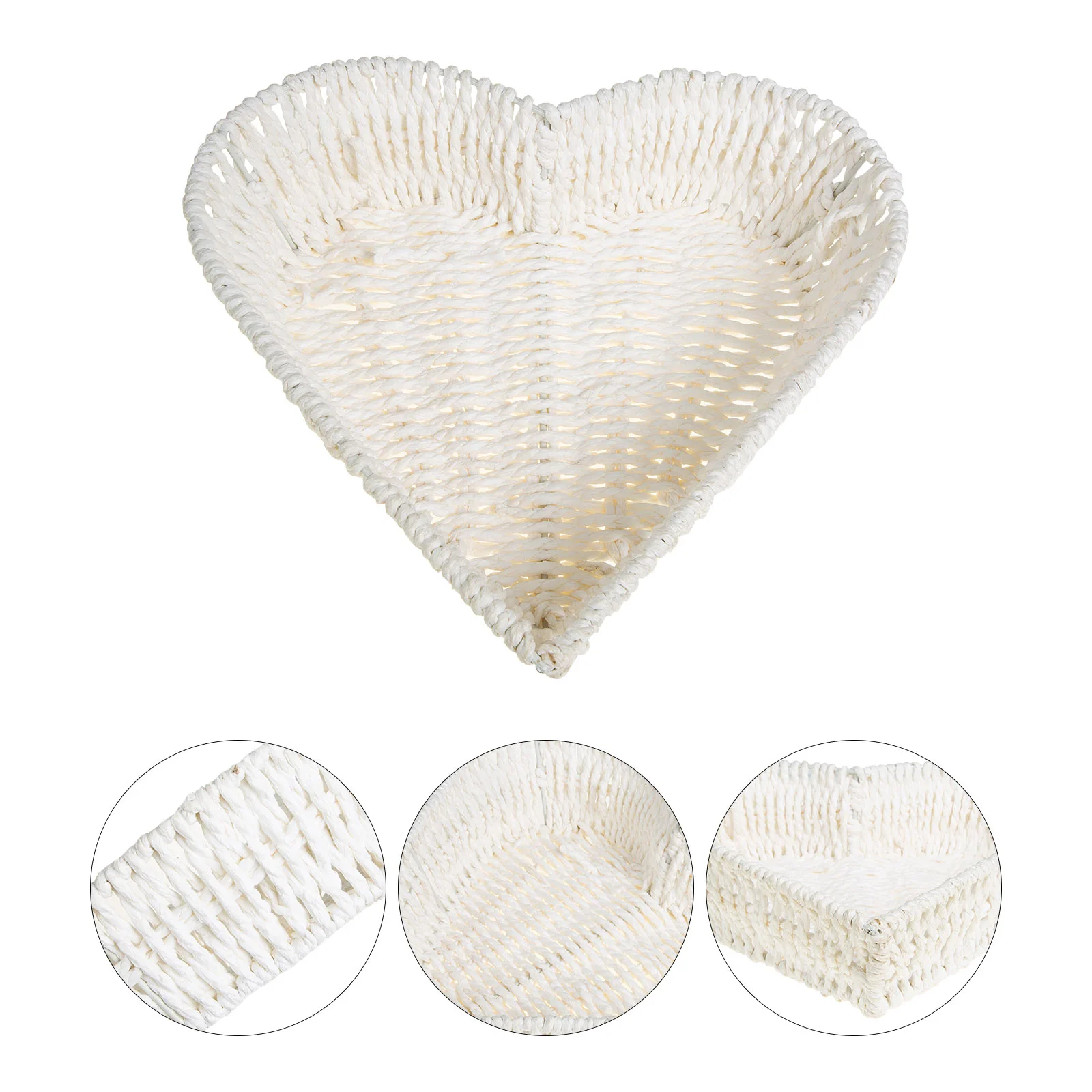 Fruit Serving Basket Woven Baskets Ottoman Tray Woven Tray Paper Rope Heart Basket Fruit Basket Rattan Platter Heart Fruit Bowls
Fruit Serving Basket Woven Baskets Ottoman Tray Woven Tray Paper Rope Heart Basket Fruit Basket Rattan Platter Heart Fruit Bowls