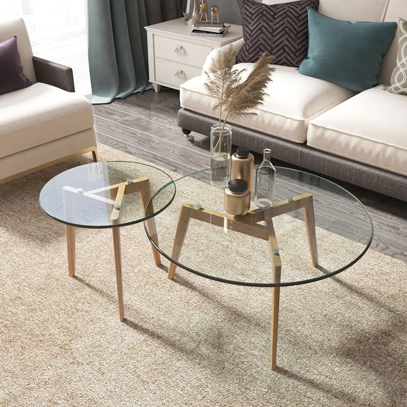 nordic glass coffee table center round minimalist mahjong modern coffee table living room furniture mesa auxiliar nightstand NU
nordic glass coffee table center round minimalist mahjong modern coffee table living room furniture mesa auxiliar nightstand NU