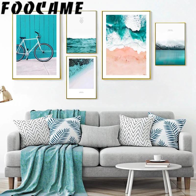 Ocean Blue Wave Beach Pink Mountain Lake Aerial Art Poster Canvas Home Picture Wall Landscape Scandinavian Painting Room Decor
Ocean Blue Wave Beach Pink Mountain Lake Aerial Art Poster Canvas Home Picture Wall Landscape Scandinavian Painting Room Decor