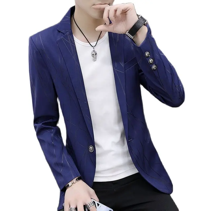 Suit Male,Men's Suit,Four Seasons Men's Suit, Slim Version, Print,One Button, Pocket Decoration,Comfort Wedding Dress Blazer Men
Suit Male,Men's Suit,Four Seasons Men's Suit, Slim Version, Print,One Button, Pocket Decoration,Comfort Wedding Dress Blazer Men
