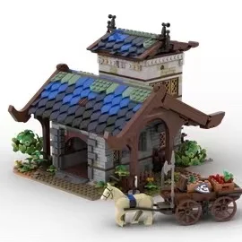 Expert Street View Moc Medieval Barn Town Modular Building Blocks Retro Collection Castle Cabin House Bricks Toys Children Gift
Expert Street View Moc Medieval Barn Town Modular Building Blocks Retro Collection Castle Cabin House Bricks Toys Children Gift
