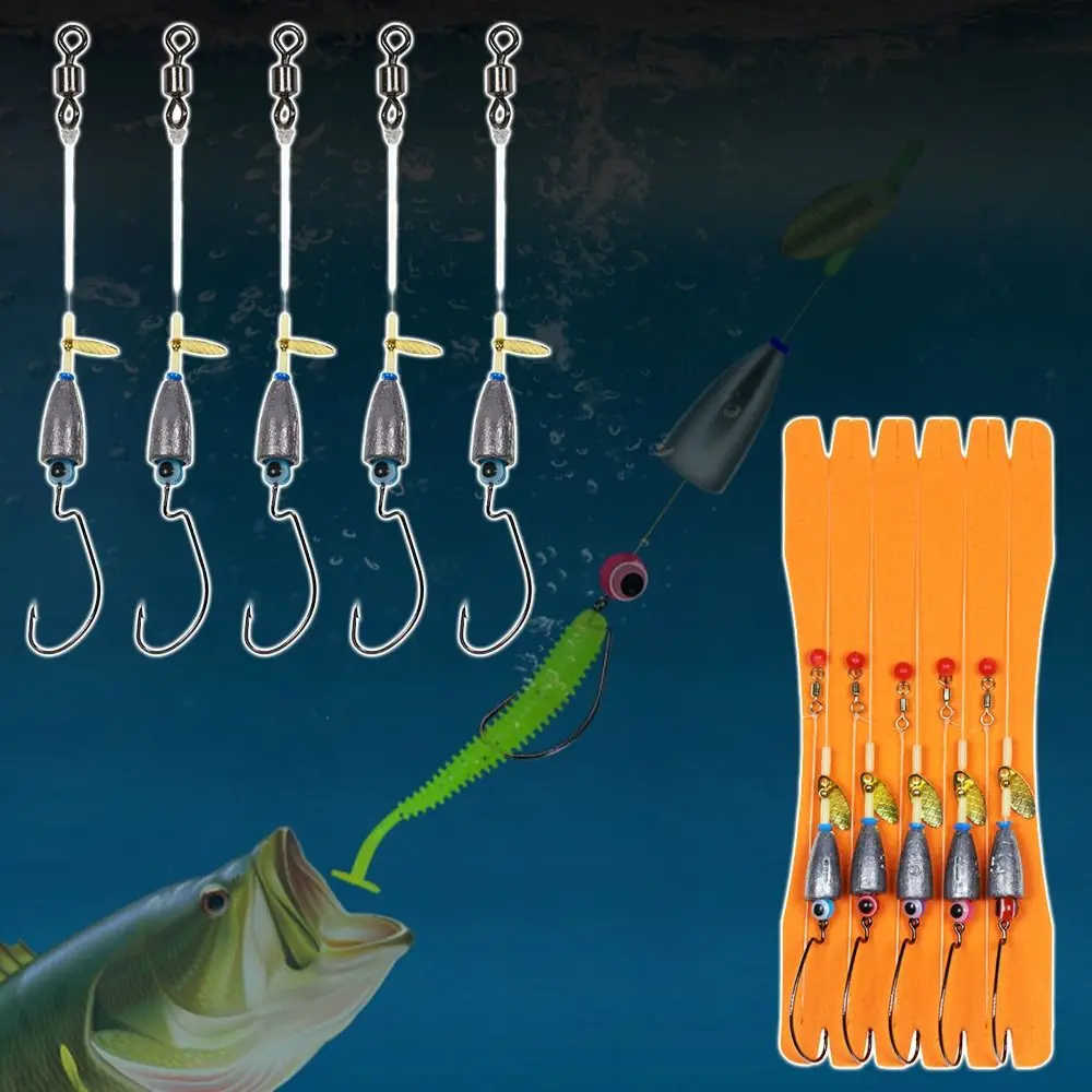 7g 10g Bullet Lead Pendant Combination fishing hook Sequined Texas Rig Set Hooks Carolina Fishing Tackle Kit Fishhooks
7g 10g Bullet Lead Pendant Combination fishing hook Sequined Texas Rig Set Hooks Carolina Fishing Tackle Kit Fishhooks