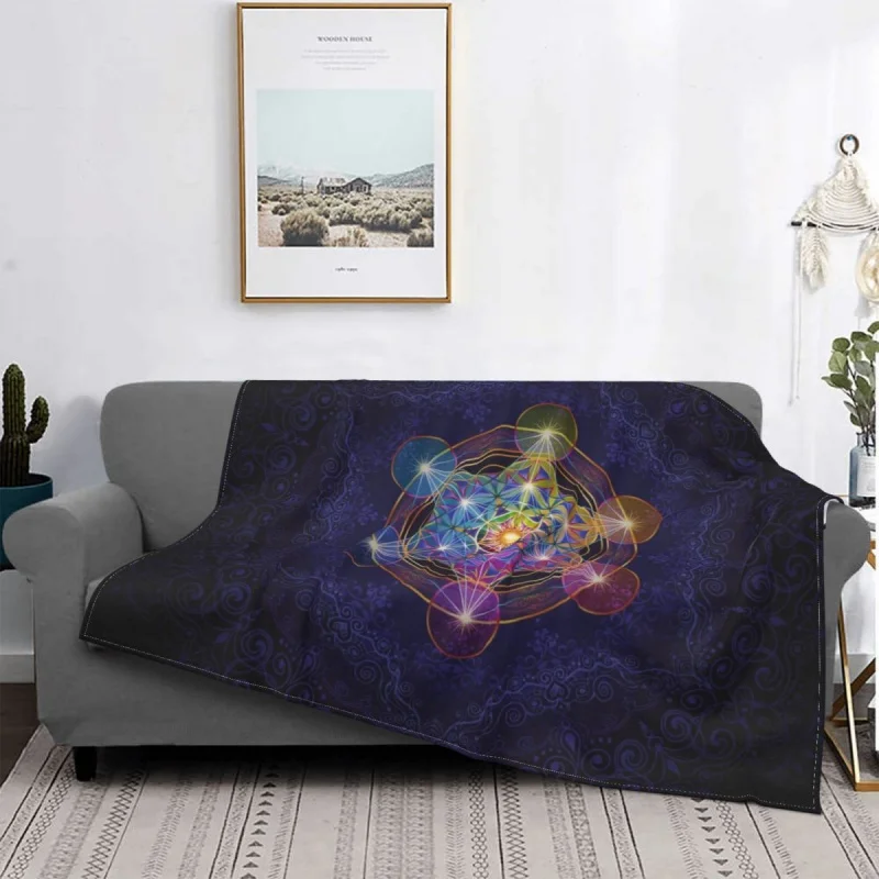Metatron's Cube Merkabah Flannel Throw Blanket Sacred Geometry Star Cluster Blankets Bedding Bedroom Lightweight Thin Bed Rug
Metatron's Cube Merkabah Flannel Throw Blanket Sacred Geometry Star Cluster Blankets Bedding Bedroom Lightweight Thin Bed Rug