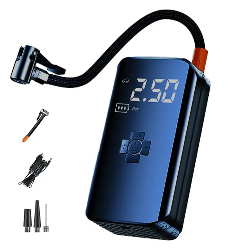 Air Pump For Car Tires Digital Portable Inflator With USB Charging Car Repair Tools Tire Accessories For Bicycles Automobiles
Air Pump For Car Tires Digital Portable Inflator With USB Charging Car Repair Tools Tire Accessories For Bicycles Automobiles