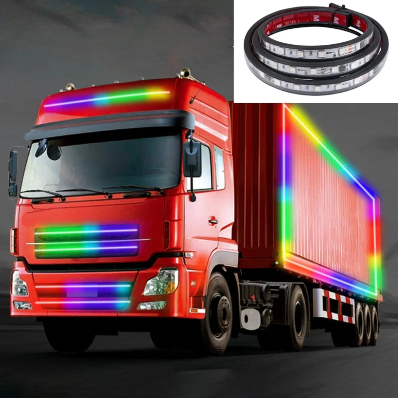 Car Warning Light Bar Modified 24VLED Truck Accessories Mesh Turn Signal 1.8 Meters Colorful Streamer Atmosphere Signal Light
Car Warning Light Bar Modified 24VLED Truck Accessories Mesh Turn Signal 1.8 Meters Colorful Streamer Atmosphere Signal Light
