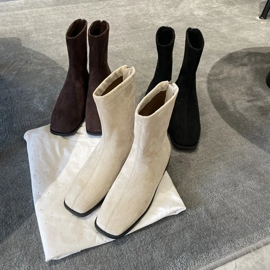 Jenny&Dave 2023 Ankle Boots Women Autumn British Fashion Women's Shoes Retro Sheepskin Zipper Simple Chelsea Boots Casual Suede
Jenny&Dave 2023 Ankle Boots Women Autumn British Fashion Women's Shoes Retro Sheepskin Zipper Simple Chelsea Boots Casual Suede