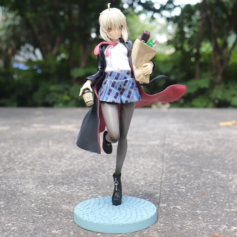 Anime Fate/stay night saber Heroes Black silk Beauty PVC Action Figure Collectible Model Toy 24cm
Anime Fate/stay night saber Heroes Black silk Beauty PVC Action Figure Collectible Model Toy 24cm