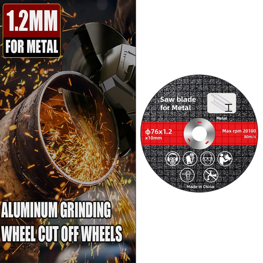 

1 шт. 76 мм 3 дюйма резиновый режущий диск 10 мм отверстие отрезное колесо дисковая пила Лезвие угловая шлифовальная машина шлифовальный диск для металла нержавеющая сталь