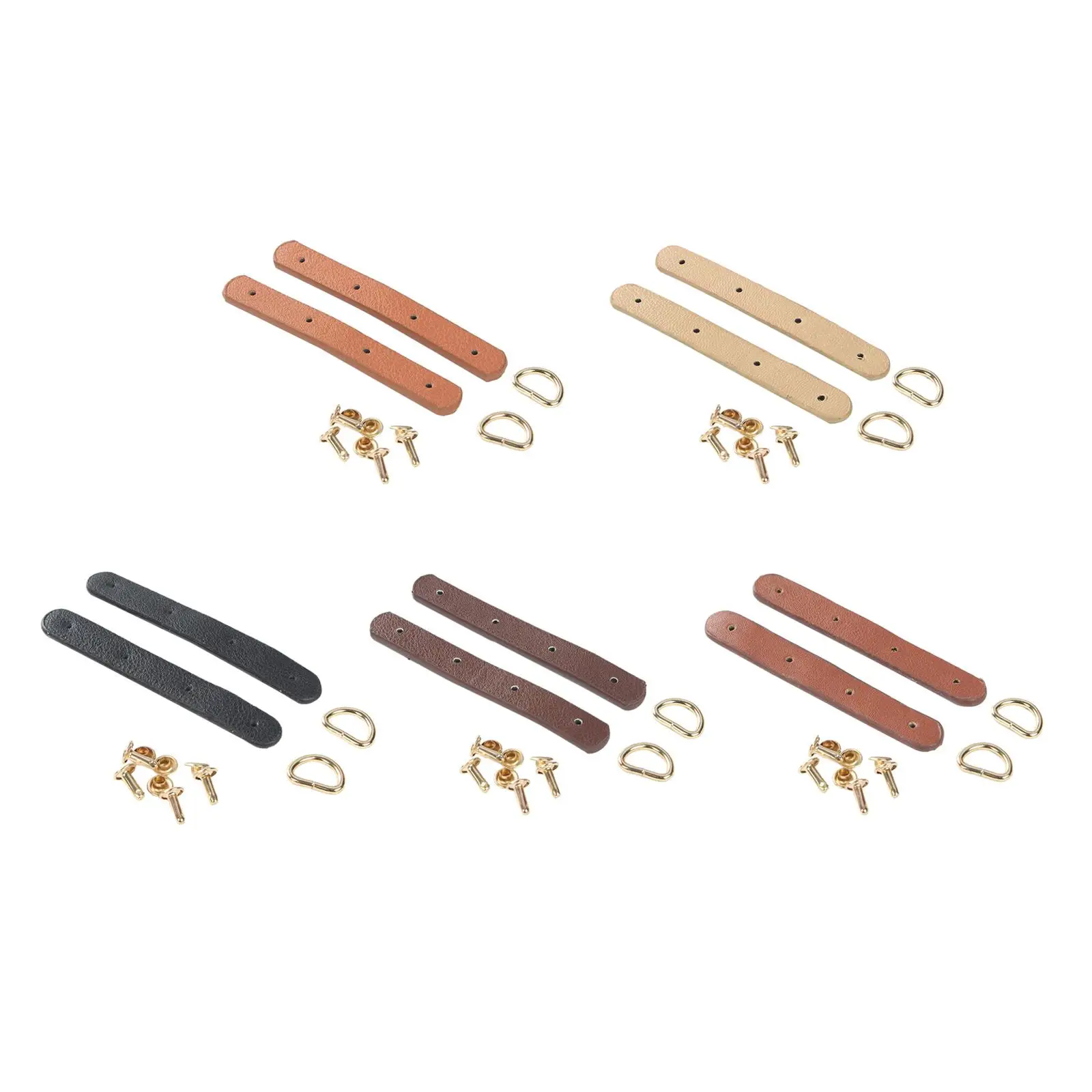 8Pcs Hinged Faux Leather Sew On Purse Handle Leather for Bag Handle Attachment Shoulder Purse Handbag Replacement Handbag Strap
8Pcs Hinged Faux Leather Sew On Purse Handle Leather for Bag Handle Attachment Shoulder Purse Handbag Replacement Handbag Strap