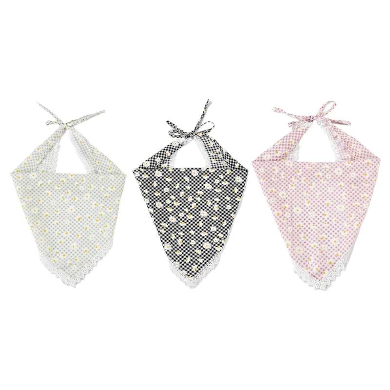 Женская треугольная бандана для свежего стиля, тюрбан, кружевной шарф для волос, ободок для волос, летняя Солнцезащитная головная повязка
Женская треугольная бандана для свежего стиля, тюрбан, кружевной шарф для волос, ободок для волос, летняя Солнцезащитная головная повязка